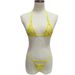 Cross-Border Intimates Swimsuit Swimwear Lady Sexy Three-Point Bikini Sequin Small Wer Mesh Suit_voghion.com