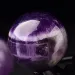 Natural Amethyst Crystal Ball Polished Reiki Healing Sphere For Meditation Massage Room Decor Spiritual Gift Energy_voghion.com