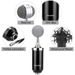 BM8000 Vintage Classic Karaoke Microphone Studio Condenser Mikrofon Mic With Pop Filter Radio Braodcasting Singing_voghion.com