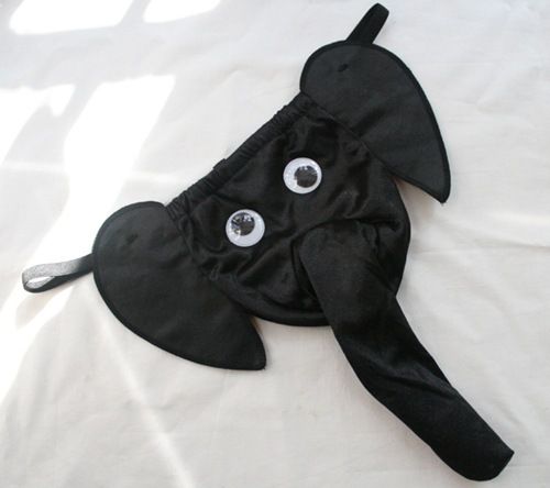 Žensko seksi spodnje perilo z mrežastim potiskom, seksi spodnje perilo z leopardjim potiskom, slonovo spodnje perilo, hlače z igro slonov, en kos_voghion.com