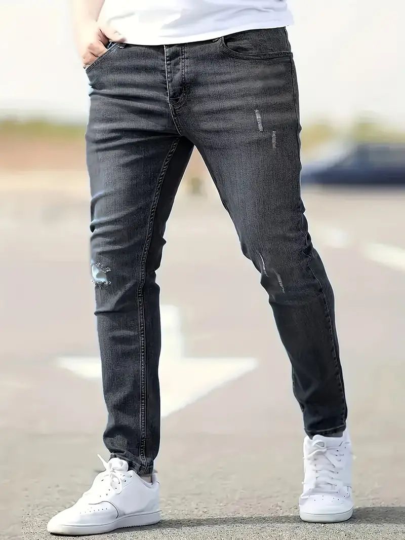 Wählen Sie sorgfältig American Stretch Small Leg Tight Jeans, Herrenjeans_voghion.com