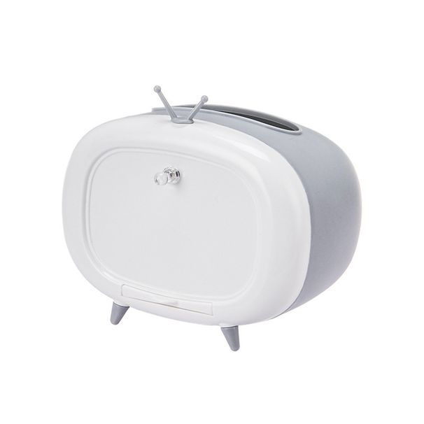 Porta fazzoletti da tavolo nordico da 2 pezzi, dispenser di carta per tovaglioli con supporto per telefono cellulare, organizer vintage, contenitore multifunzionale_voghion.com