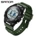 Multifunctional Sports Watch With Altimeter, Barometer, Pedometer, Compass, Temperature, And Waterproof For Outdoor Hiking, Running, And Daily Use_voghion.com