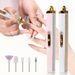 1 pz USB ricaricabile elettrico manicure pedicure trapano per unghie set reversibile con lampada_voghion.com