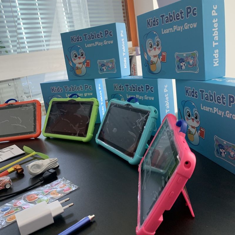 Neues 7-Zoll-Tablet mit acht Kernen und voller Netzwerkkonnektivität, WIFI-Lernmaschine für Kinder_voghion.com