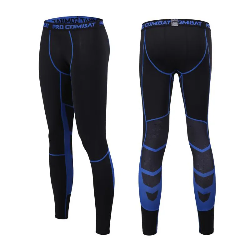 Men's clothing Sports leggings Men's pants Breathable quick drying five quarter pants Outdoor basketball running fitness_voghion.com
