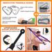 Fitness Bar Combo Set for Strength Training Instead of Barbell Home Workout Yoga Physiotherapy Exercises and Closed-loop Belts_voghion.com