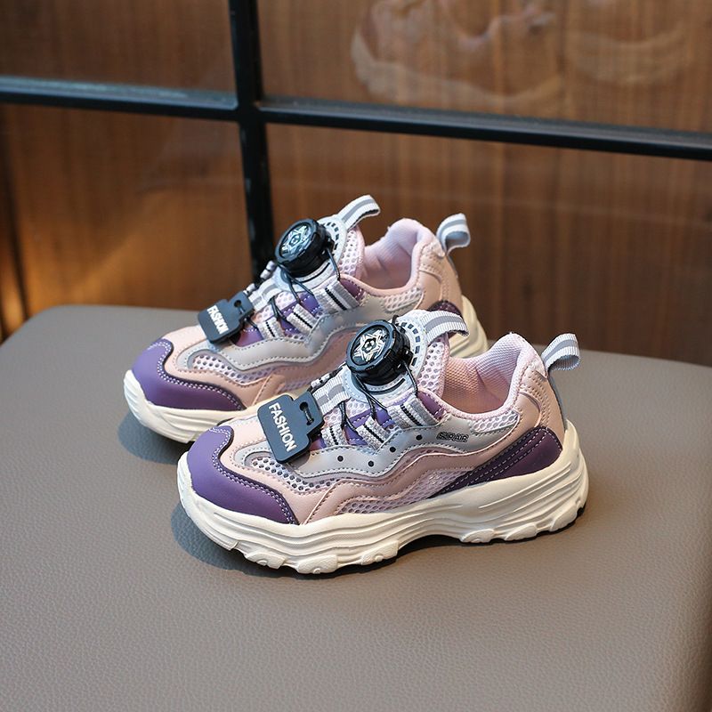 Children's boys' 2024 new summer fashion sports children's soft soled breathable mesh shoes, girls' lightweight and_voghion.com