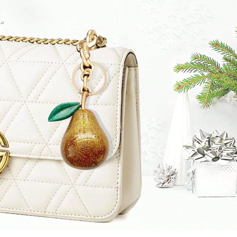 1pcs Cute Bag Charms, Handbag Keychains, Purse Charms, Decoration Accessories For Women, Birthday Gifts, Gold_voghion.com