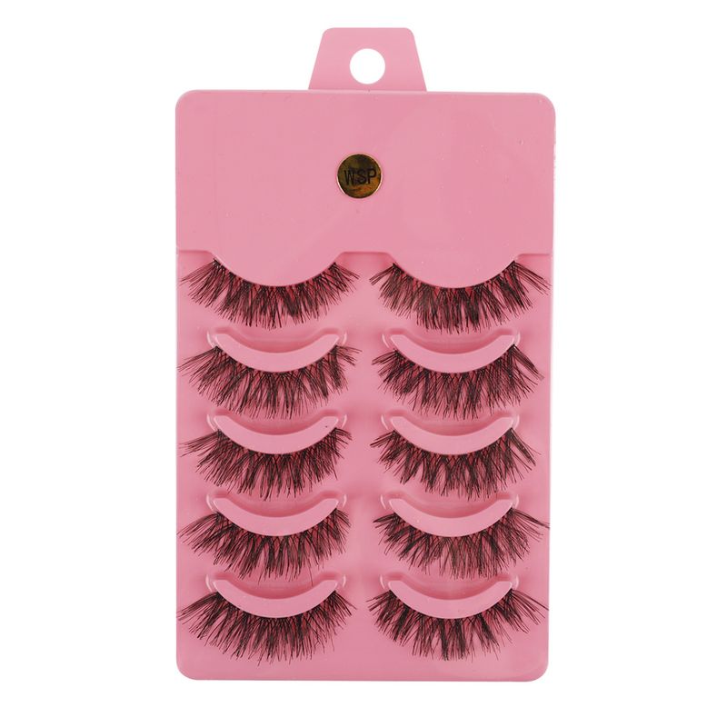 3D Faux 10Pairs Nerz Wimpern Flauschige Wispy Volumen Natürliche Lange Falsche Wimpern Handgefertigte Wiederverwendbare Make-up-Fälschung_voghion.com