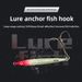 Casting Outdoor Exploration Pond Fish Large Lure Gear Fishing Luminous Anchor Hook Slim Long_voghion.com