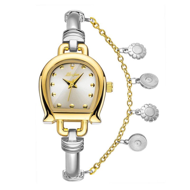 Niche High End U Shaped Horseshoe Shaped Simple Elegant And Exquisite Ladies' Quartz Watch_voghion.com