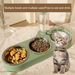 Guangying High-Capacity Pet Feeder Bowl Set With Beveled Mouth Automatic Drinking Water Splash-Proof Multi-Functional Cat Dog Food Bowl_voghion.com