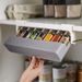 Plastic Seasoning Bottle Storage Rack Kitchen Seasoning Bottle Seasoning Box Hanging Spice Jar Rack Home Free Punching_voghion.com