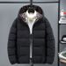 Giacca invernale imbottita in cotone da uomo, marchio di moda maschile, giacca imbottita in cotone caldo e spesso, abbigliamento esterno per studenti, giacca imbottita in cotone_voghion.com