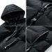 Vestes pour hommes avec gilets rembourrés pour l'automne et l'hiver, gilets à capuche épais, gilets grande taille, vestes zippées tendance personnalisées_voghion.com