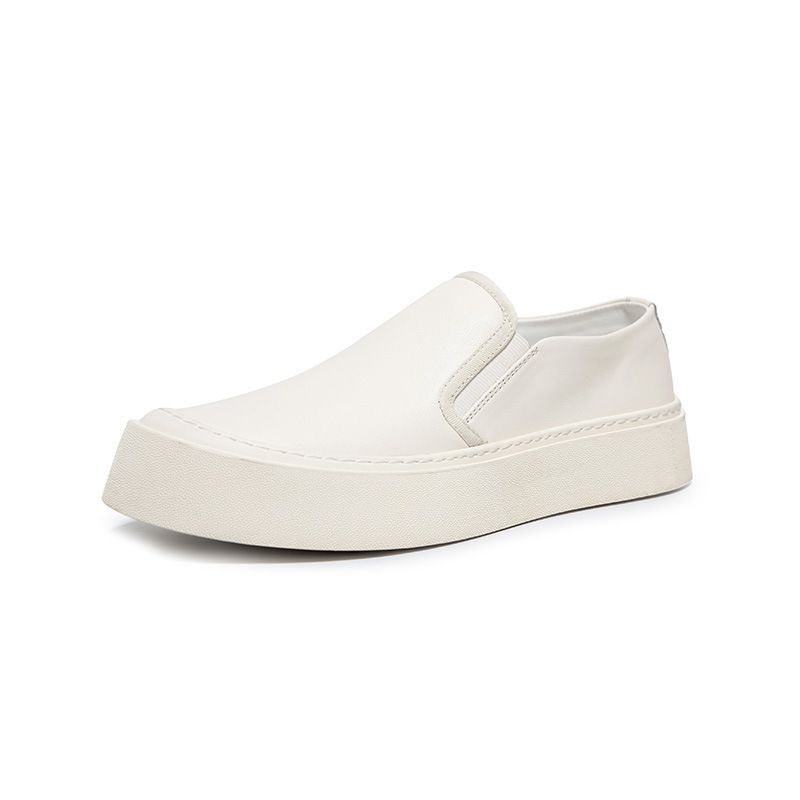 British Retro Thick-Soled Comfortable Casual Sneakers 2023 Summer New National Tide Youth Lazy Slip-On Loafers_voghion.com