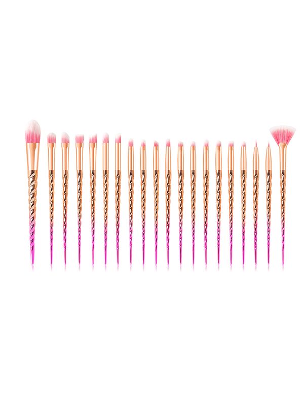 20 multi-color new thread design new professional makeup brush set_voghion.com