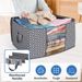 100L Reinforced Storage - Foldable Clothes Bins Organization_voghion.com