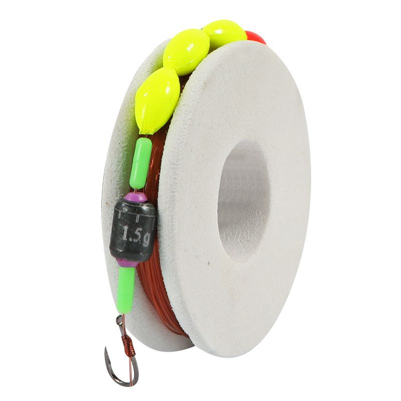 Seven Star Floating Traditional Product Pre-tied With Barbed Full Finished Hook Set Fishing Line_voghion.com