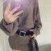 Spring And Summer New Korean Version Women's Wide Belt Anti-suede Imitation Suede Square Pin Buckle Belt Waist Seal With Coat Simple_voghion.com