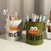 Cute Instagram New Iron Desktop High Beauty Creative Student Pen Holder Storage Box Multi Functional Stationery Bucket_voghion.com