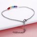 Anklet Jewelry Accessories For Women, New Ancient Style Yoga Stone Anklet, Stainless Steel Korean Version, Simple Design_voghion.com