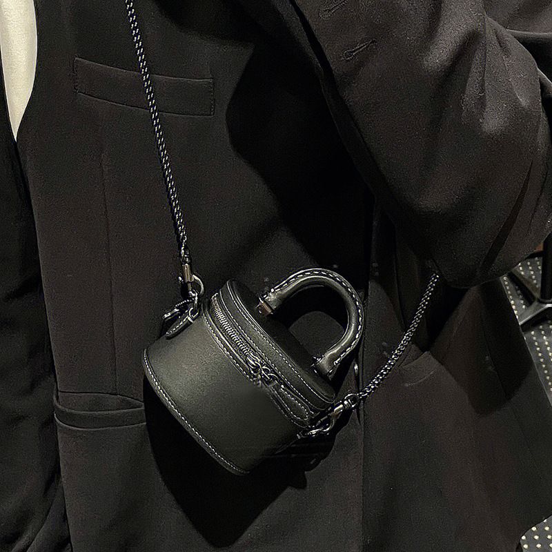 Taschenöffnung, roter Umschlag, Nischenstruktur, Make-up, tragbare Box-Tasche, Mini-Umhängetasche für Damen 2024, neue Einzel-Schulter-Umhängetasche_voghion.com