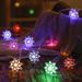 Solar LED String Lights With USB & Battery Power, Waterproof IP44 For Garden Patio Christmas Party Wedding Decoration, 8 Modes Dimmable Fairy Lights_voghion.com