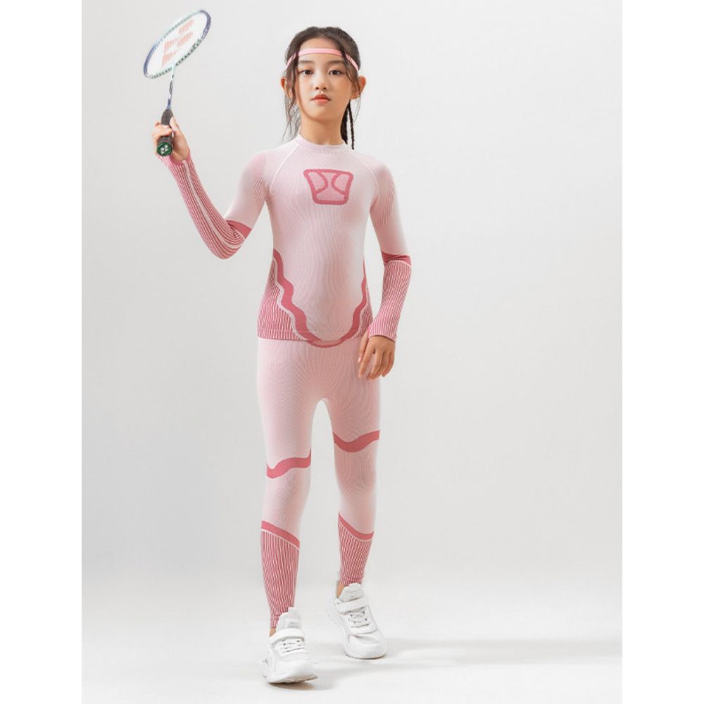 New Children's Quick-Dry Ski Winter Thermal Set Boys And Girls Outdoor Cycling Running Compression Underwear Pants_voghion.com