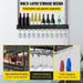13 Black Wine Glass 46.9 Wine Hanging Hanging Rack Glass Adjustable X 18.935.8 Height Inch Ceiling Cabinet Rack Rack Wine Inch_voghion.com