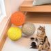 Teaser Stick Cat Self-Entertainment Chewing Sisal Teeth Grinding Durable 10cm Extra Large Toy Ball_voghion.com