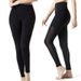 Solid Color Bird Eye Splicing Yoga Leggings Hip Lift High Waist Yiwu_voghion.com