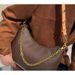 Neu Klassische Retro Kuh Horn Schulter Crossbody Farbwechsel Leder frauen Tasche Modische Hunderte_voghion.com
