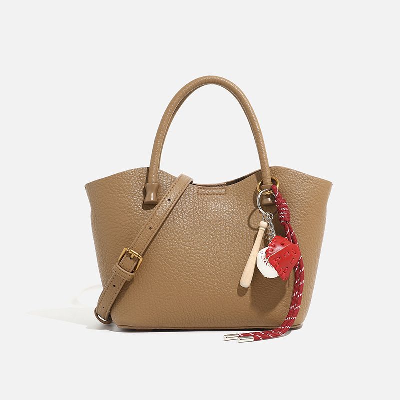 Handbag, small handbag, high-end feeling 2024 new autumn bucket bag, large capacity commuting shoulder crossbody bag for_voghion.com