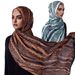 DESERT BREEZE - Sciarpa lunga in stile arabo (180 cm, poliestere satinato stampato, venditore caldo)_voghion.com