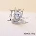 Single Rings Water Drop Design Ring For Women Geometric Zircon Ring Three Piece Set Light Luxury High End Jewelry_voghion.com