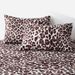 Nordic Geometric Print Bedding Set - Premium Fitted Sheet With Stylish Leopard & Geometric Patterns, Soft Brushed Fabric, Multiple Sizes_voghion.com