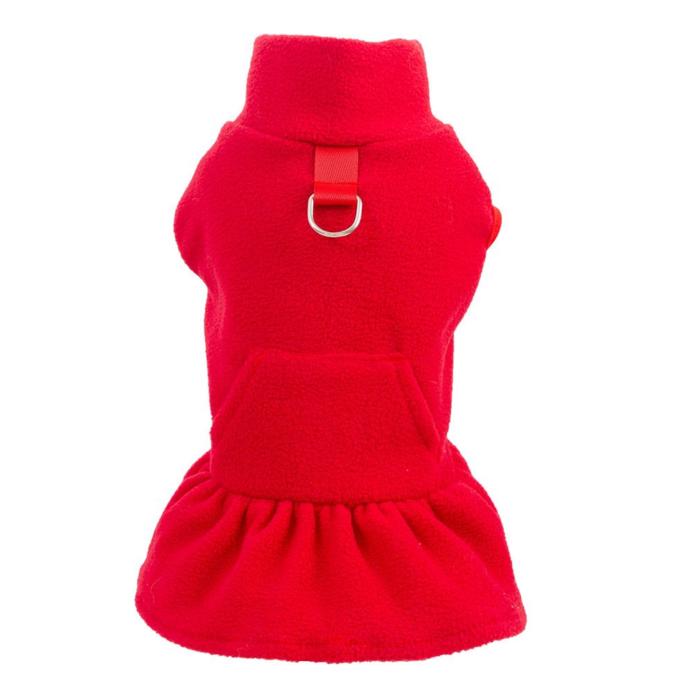 Roupas para cães Novas saias de princesa de lã polar para outono e inverno Roupas para animais de estimação Teddy Puppy_voghion.com