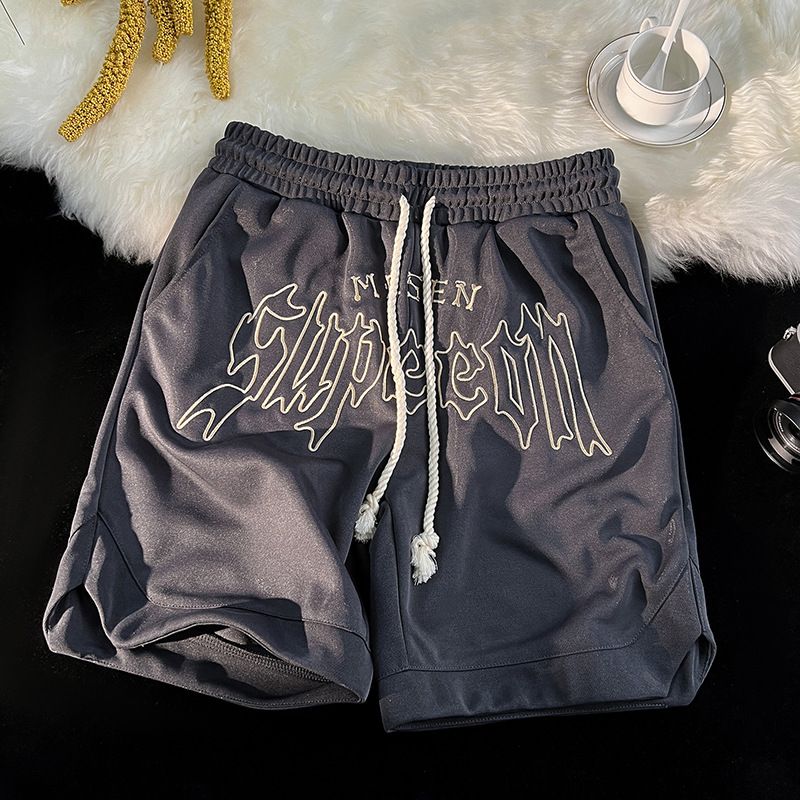 Men's Clothing Summer Loose Shorts Oversize Basketball Shorts_voghion.com
