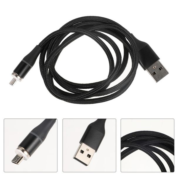 Câble de données en nylon pour téléphone portable, compatible avec les téléphones Android, 1 pièce_voghion.com