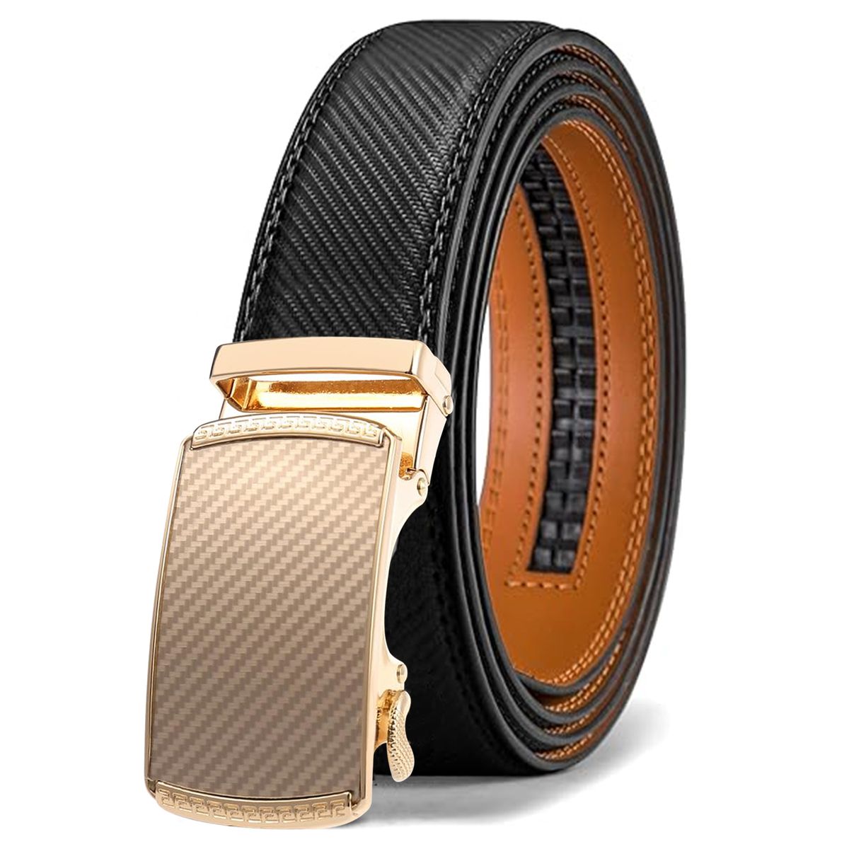 Oversized Leather Belt For Men High-end Leather Belt Made Of Genuine Leather_voghion.com