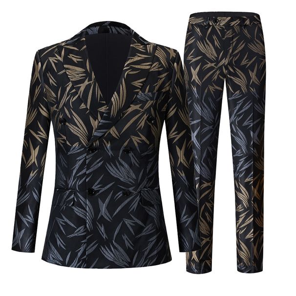 abbigliamento maschile abito doppiopetto bicolore con revers a lancia_voghion.com