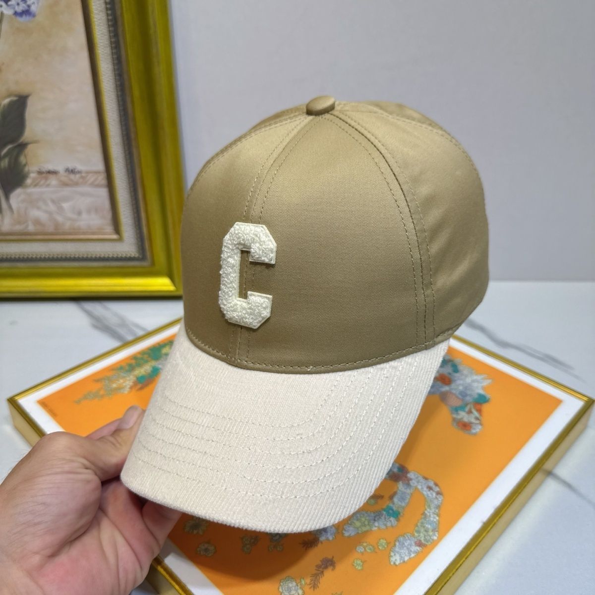 Autumn Color Block 3D Letter Baseball New Women's Korean Version Ins Fashion Patchwork Duckbill Cap Versatile Trendy_voghion.com