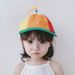 Bambus-Libellen-Regenbogen-Sonnenkappe, lustige Abenteuer-Papa-Mütze, Snapback-Mütze, Hubschrauber-Propeller-Design für Kinder, Jungen, Mädchen, Erwachsene_voghion.com