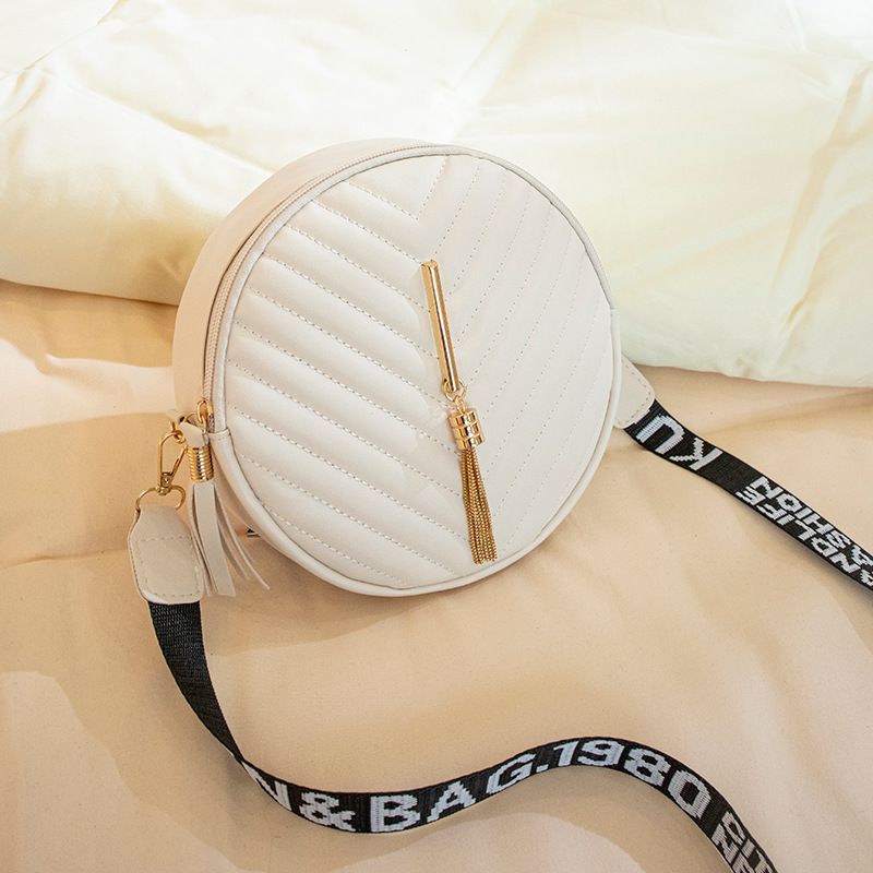 Embroidered Small Round 2023 Women's Shoulder High-end Tassel Crossbody Bag_voghion.com