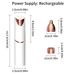 Electric Eyebrow Trimmer Hair Removal 2 In 1 Lipstick Multifunctional Lady Shaving Device_voghion.com