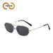 Two Circles Fashion Metal Frame Sunglasses - Best Selling Retro Style For Women & Men (Model T1367)_voghion.com