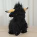 Simulazione di mucca delle Highland transfrontaliere Peluche di mucca delle Highland scozzesi Bambola per bambini Yak a pelo lungo all'ingrosso_voghion.com