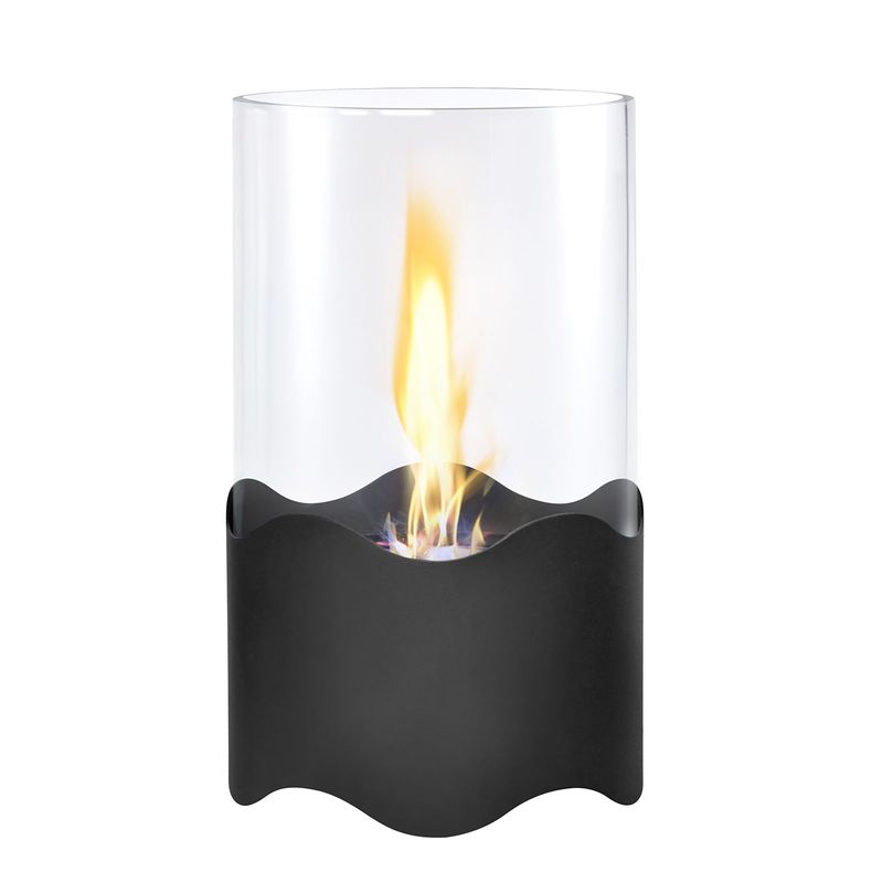 Tabletop Fire Pits, Portable Bio Ethanol Fireplace, Black_voghion.com